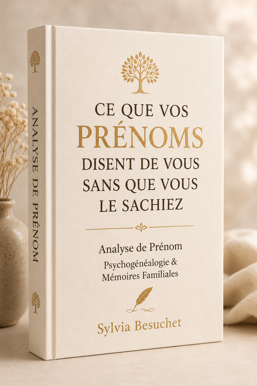 Couverture du livret Ce que vos prénoms disent de vous sans que vous le sachiez, par Sylvia Besuchet